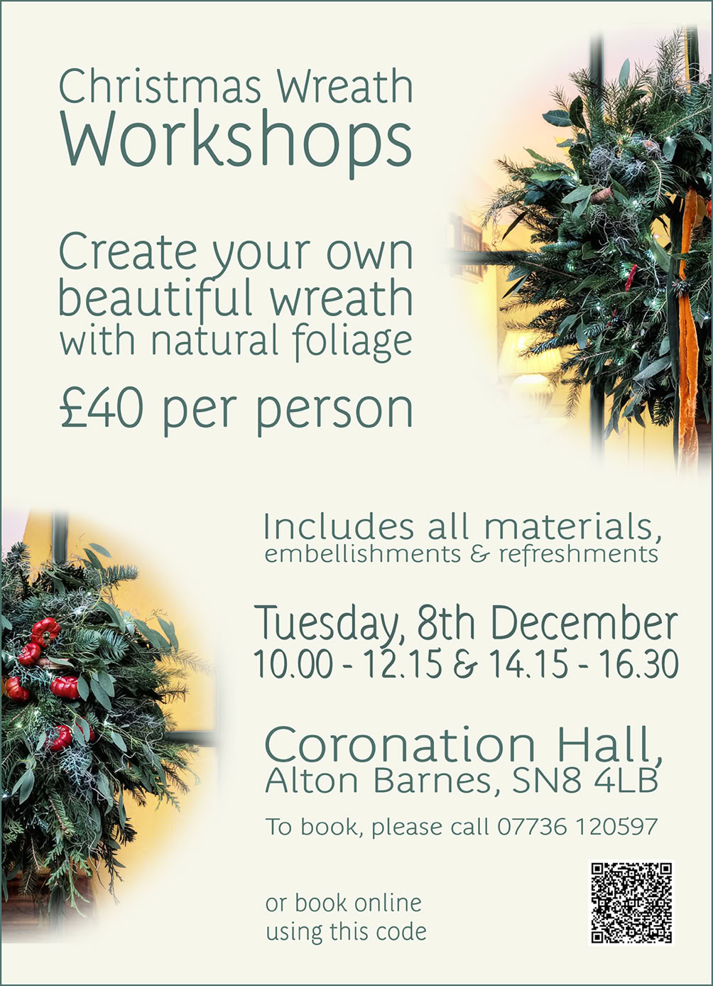 Christmas Wreath Workshop