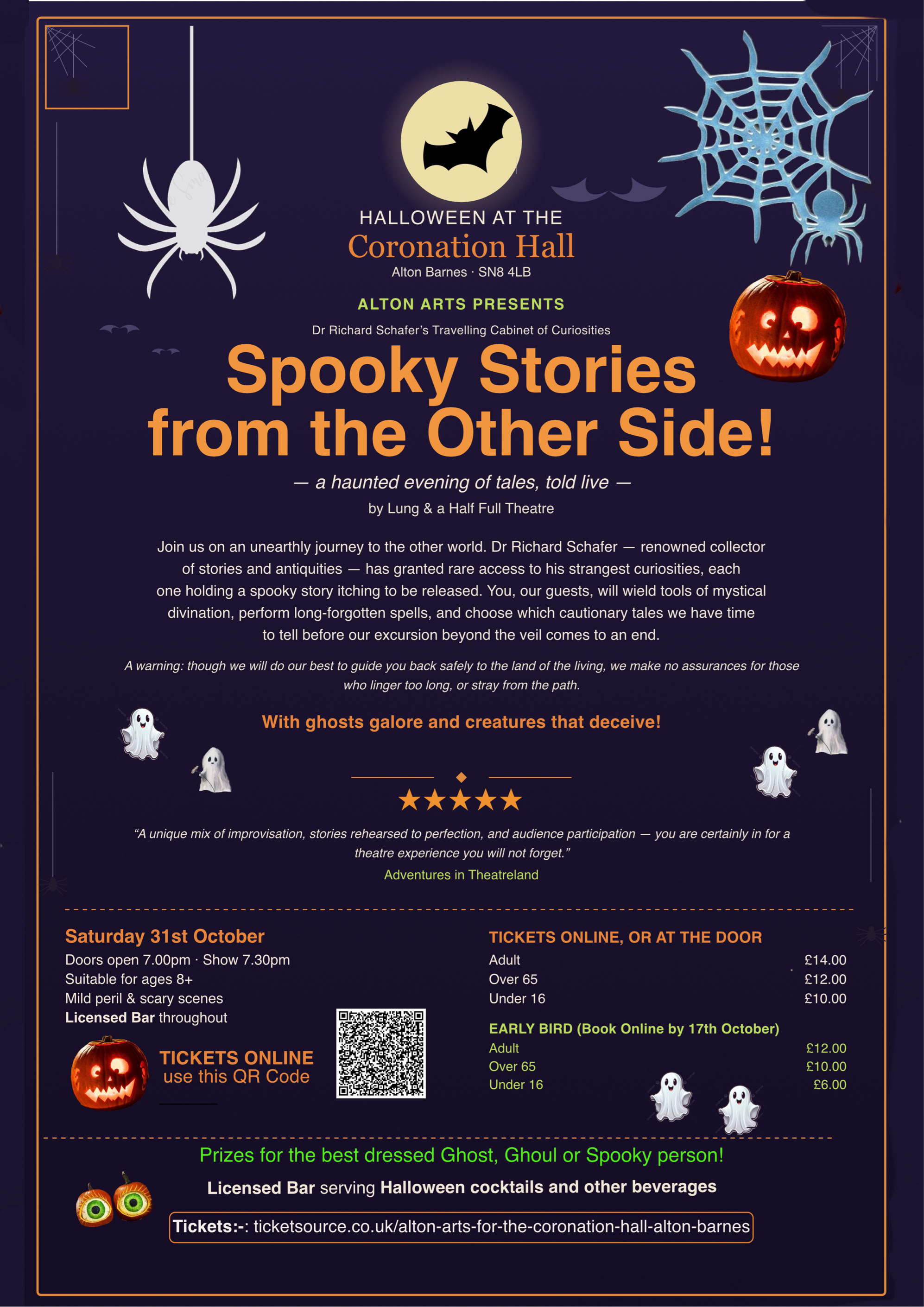 Halloween at the Coroanation Hall, Alton Barnes, SN8 4LB